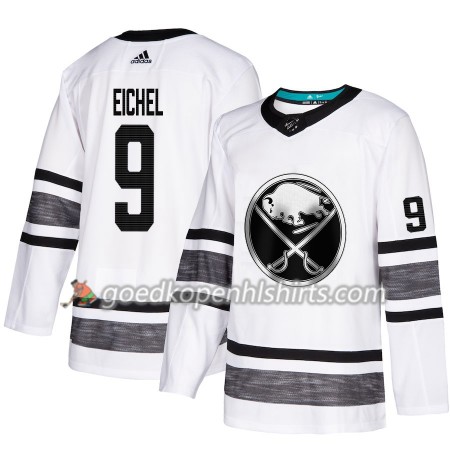 Buffalo Sabres Jack Eichel 9 2019 All-Star Adidas Wit Authentic Shirt - Mannen